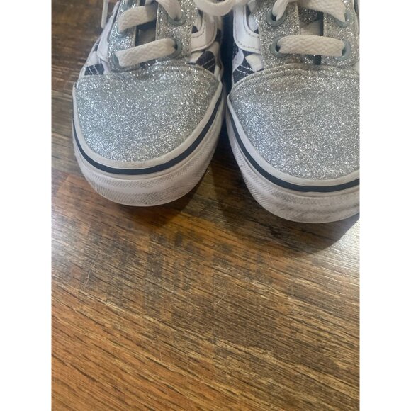 Women’s Sparkle and Checkered Vans - Picture 4 of 5